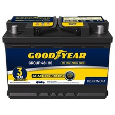 Goodyear Group 48 12V 70 AH, 120RC, 760 CCA Platinum AGM Automotive Battery picture