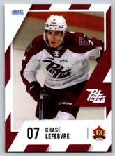 Chase Lefebvre 2023-24 Peterborough Petes picture
