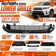 New Front Bumper Cover Lower Grille Fits 2017-2019 Toyota Highlander 521290E030 picture