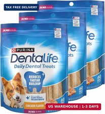 Dentalife Purina Daily Oral Care Dental Dog Treats, Small/Medium, 60 ct picture