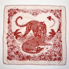 Hermes Scarf Jungle Love Carre 90 Bee Jacquard Silk 35