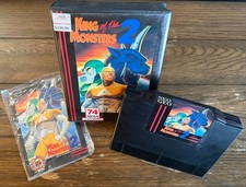 King of the Monsters 2 NEO GEO AES Complete CIB DOG TAG | Authentic picture