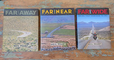 FAR & AWAY /  FAR & NEAR  /  FAR & WIDE / Neil Peart  HARDCOVER, DJ picture