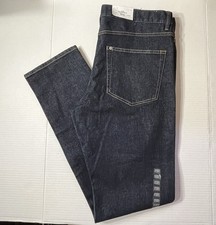 NWT H&M Jeans Men’s 34x33 Slim Fit Blue Stretch Mallsoft Dark Academia picture