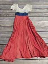 👀 Antique Victorian Edwardian Costume Dress Folk Prairie Theatrical *AS  IS* 👀 picture