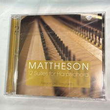 Brilliant Classics Mattheson: 12 Suites for Harpsichord 2CD DDD 2018 95588 picture