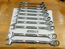 Snap-on Tools NEW 10pc 10mm to 19mm Reversible Ratcheting Wrench Set |SOXRRM710A picture