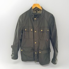 BELSTAFF Roadmaster 2012 Waxed Cotton Motorcycle Jacket Black Size EUR 46 Small picture