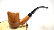 ED BURAK  CONNOISSEUR N.Y.C UNSMOKED / NOS Smooth Bent Egg 
