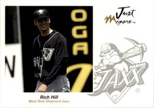 2005 Just Autographs #26 Rich Hill /5000 - BB picture