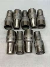 (9x) DIXON RST15 - King Combination Nipple NPT Threaded End No Knurl | NEW 9 pcs picture