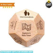 Retirement Decision Dice - Thoughtful Gifts for Colleagues and Employees picture