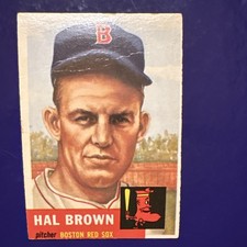 1953 Topps - Hal Brown #184 (RC) picture