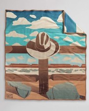 Pendleton Rodeo Collection~ Resting Place ~ Cowboy Wool Blanket 64”x72” NWT 🐴 picture