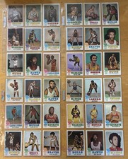 1973-74 Topps Basketball Partial Set Of 167 Cards With Rookies & Stars Jabbar EX picture