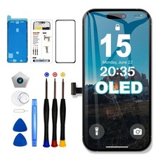 For iPhone 15 OLED Premium Display Touch Screen Replacement Digitizer Assembly picture
