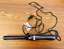 Beachwaver B1 1in Rotating Ceramic Curling Iron Black Swivel Cord 410°F picture