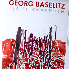 ORIGINAL 2023 GEORG BASELITZ POSTER FROM AUSTRIA picture