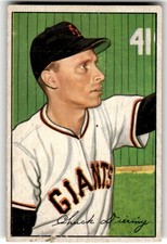 1952 Bowman #198 Chuck Diering picture