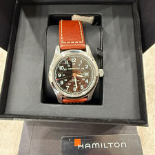 Hamilton Khaki Field Automatic 42mm H705450 Full Set Great Condition Black Dial picture