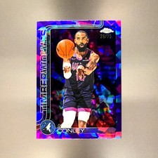 MIKE CONLEY 2025-26 Topps Chrome Update Sapphire Purple /75 Wolves #109 RARE picture