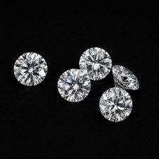 12 Ct Lab-Grown White Diamond Round Cut VVS1 D Grade Loose Stone Set (3+3+3+3Ct) picture