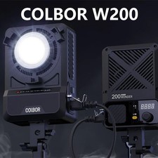 COLBOR W200 Bi-Color LED Video Light Studio Photography Fill Light 2700K–7000K picture