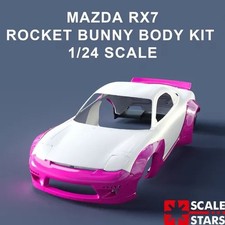 3D Printed Mazda RX7 Rocket Bunny Kit - TAMIYA 1-24th picture