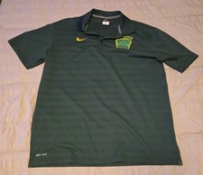 Oregon DUCKS Football NIKE Dri-Fit Collar SHIRT Sz Large NWOT picture