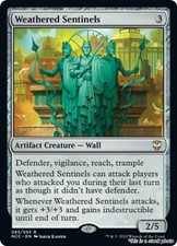 *- Weathered Sentinels -*- MTG Commander: Streets of New C... - LP - (MJL Magic) picture