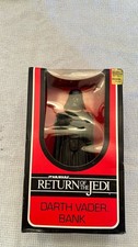 Vintage 1983 Star Wars Darth Vader Bank Adam Joseph Boxed picture