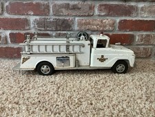 Vintage Tonka #5 Suburban Pumper Truck White picture