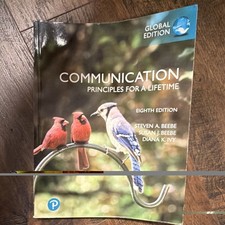 Communication: Principles for a Lifetime 8th Ed Global PB Beebe Pearson picture