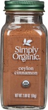 Simply Organic Organic Ground Ceylon Cinnamon, GMO Free 2.08 oz Bottle picture
