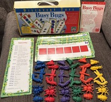Vtg 2000 Discovery Toys Busy Bugs Learning Set Preschool Sequencing Sorting EUC picture