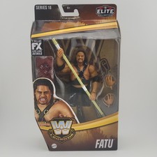 WWE Legends Elite Fatu Action Figure by Mattel - New 2022 WWF Retro Tag Team picture