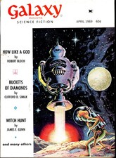 GALAXY SCIENCE FICTION  April 1969 Like New picture