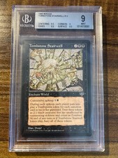 MTG✨TOMBSTONE STAIRWELL ✨Mirage BGS 9 MINT RARE Reserve List 1996 Dom Art picture