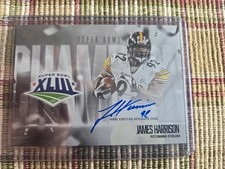 2026 Topps Flagship James Harrison Super Bowl Champion Auto SBCS-JAHA Steelers picture