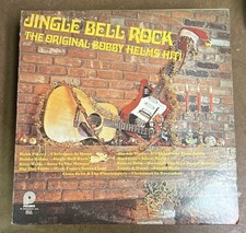 BOBBY HELMS JINGLE BELL ROCK Vintage Lp Elton Britt ERNEST TUBB Jimmie Davis VG picture