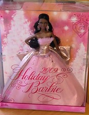 Vtg 2009 Mattel African American Holiday Barbie Doll-50th Year Anniversary - NIB picture