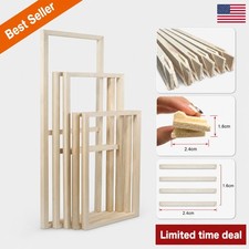Wood Canvas Frame 30x40 30x30 40x50 Painting Picture DIY Modern Natural picture
