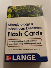 McGraw Hill Lange Microbiology and Infectious Disease Flash Cards Second Edition picture