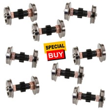 Walthers Proto Replacement Geared Driver Assembly Diesel Wheelset (8) HO Scale picture