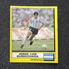 Panini Football 88 - # 378 - JORGE LUIS BURRUCHAGA - Argentina picture