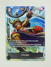 Bandai One Piece Card Game Usopp SR Foil OP17-080 ENG 2000 Power Cost 2 picture