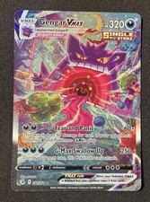 Gengar VMAX Fusion Strike Alternate Art Secret Rare Holo 271/264 MP Small Crease picture