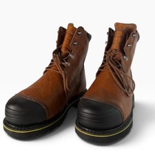Timberland Pro Warrick Smelter Alloy Work Boots Men's Size 9.5W Brown 0826004 picture