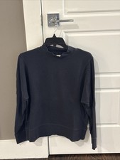 Vince 100% Cotton Navy Crewneck Sweatshirt Women’s XS picture