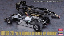 Hasegawa SP498 1/20 Scale Model Car Kit Lotus 79 1978 German GP Detail Up Ver. picture